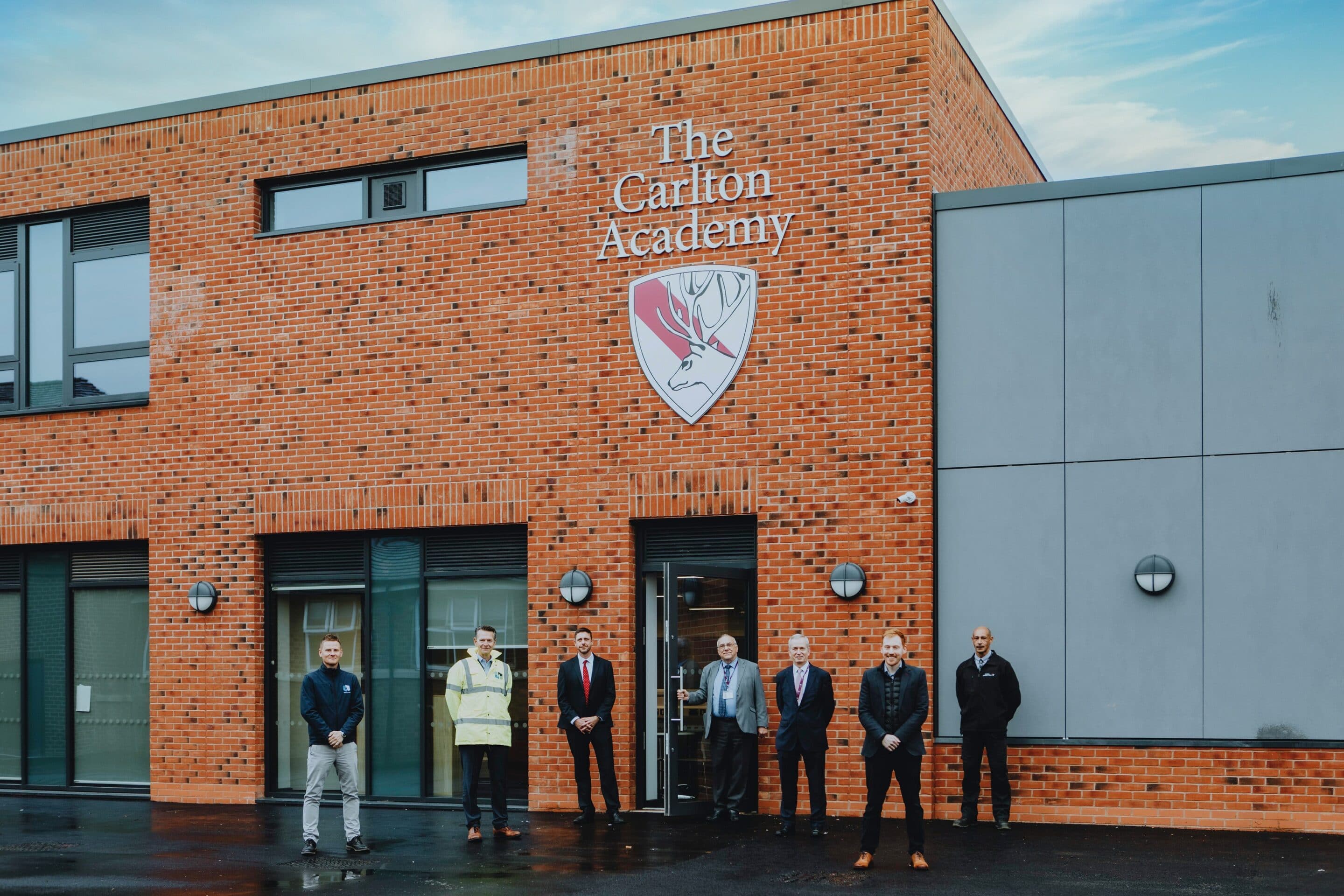 Henry Brothers Midlands hands over new teaching block at The Carlton Academy