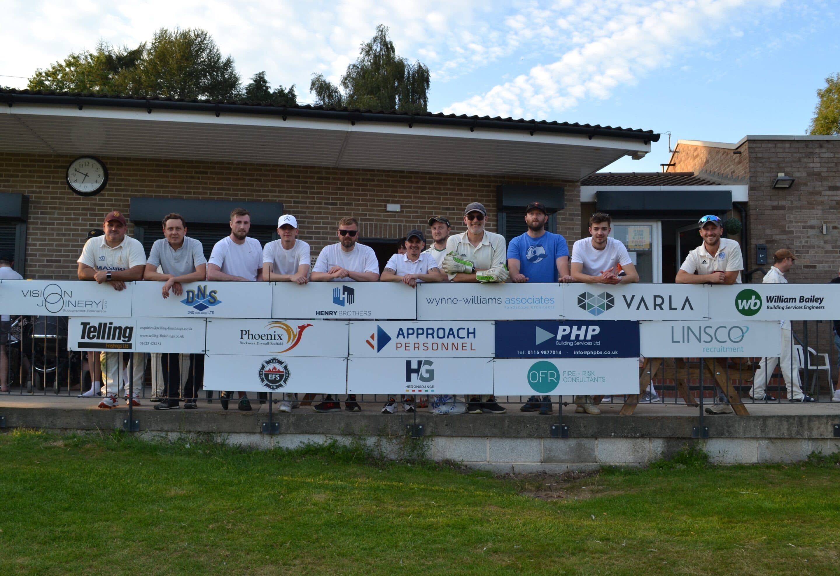 Contractor Henry Brothers organises charity fund-raising cricket match for school project