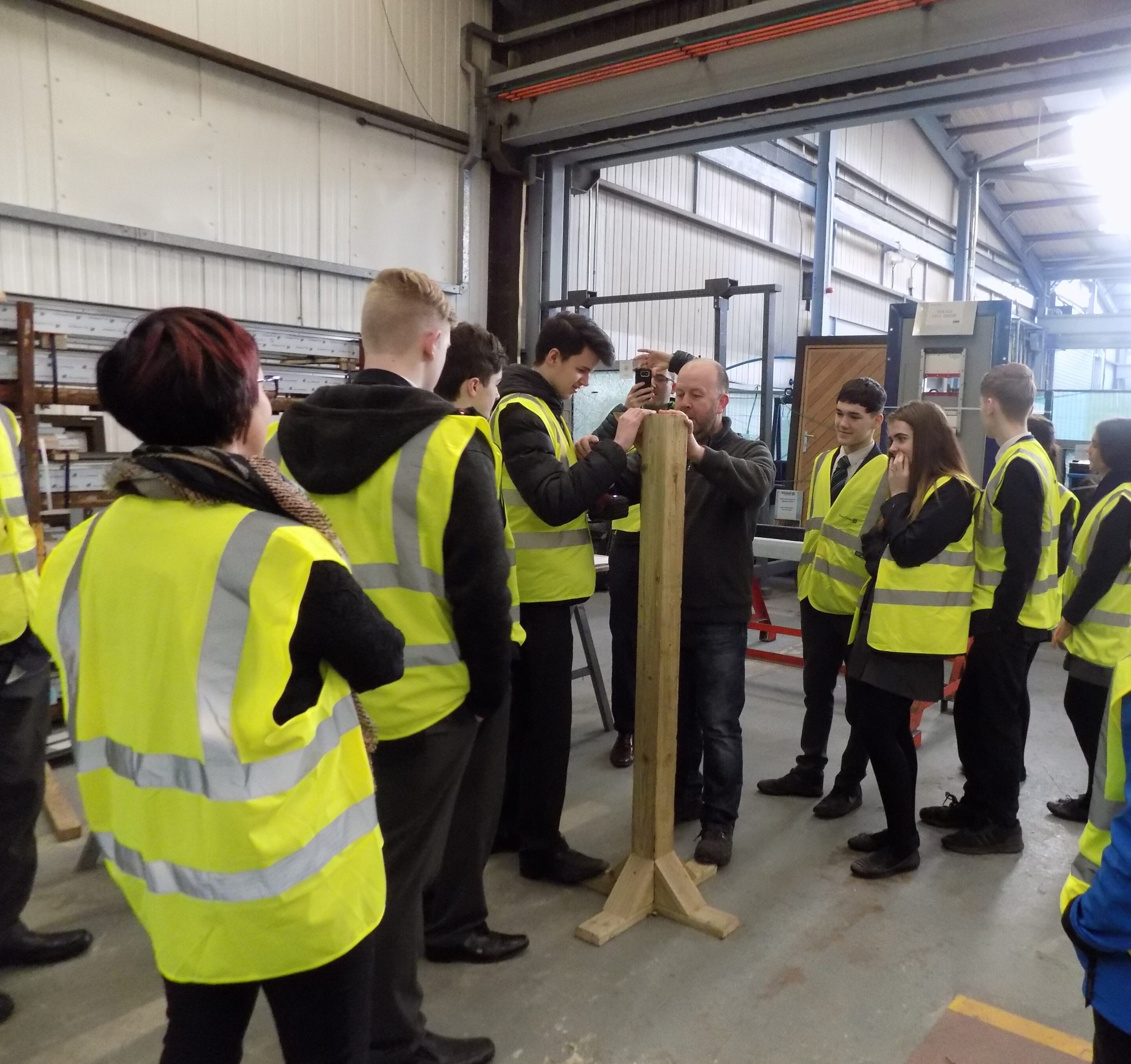 Henry Group Host Tour for Sperrin Integrated College