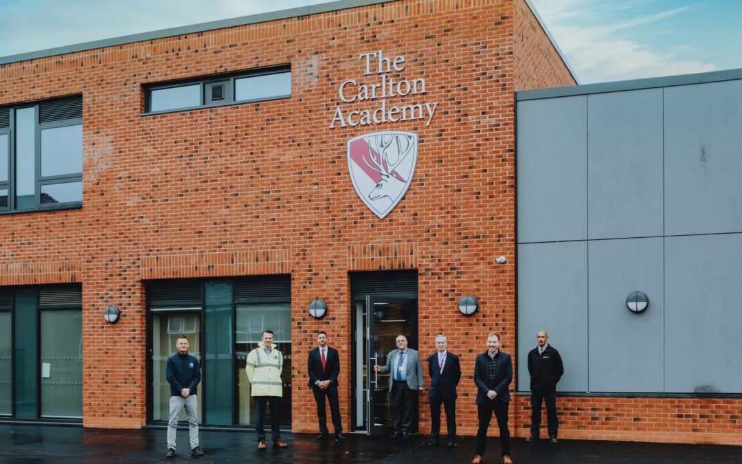 Henry Brothers Midlands hands over new teaching block at The Carlton Academy