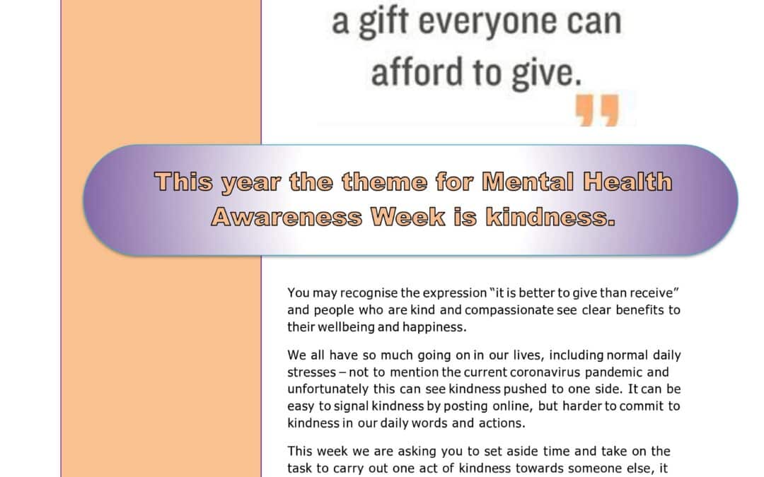 Mental Health Awareness Week