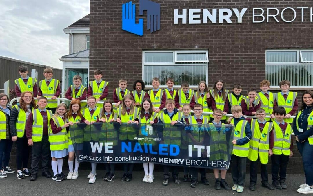 Woods Primary School pupils get inspired at Henry Brothers careers day