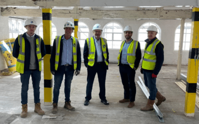 Leicester City Mayor visits Henry Brothers £13.3m Pilot House redevelopment