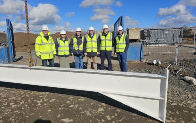 Henry Brothers drives DVA Test Centre to new heights with topping out ceremony