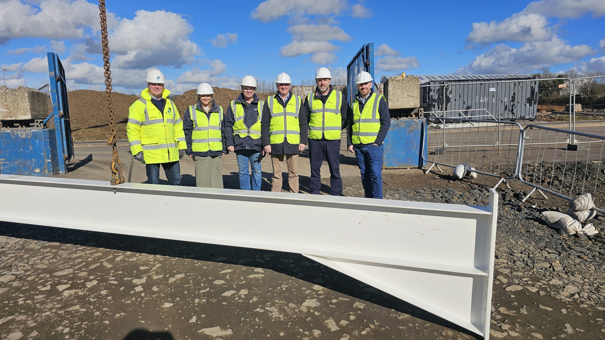 Henry Brothers drives DVA Test Centre to new heights with topping out ceremony