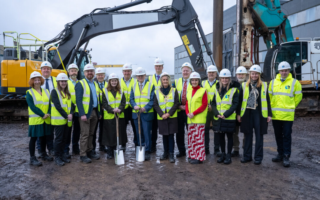 Henry Brothers marks start of construction on expanded Momentum One Zero innovation centre at Belfast’s Titanic Quarter