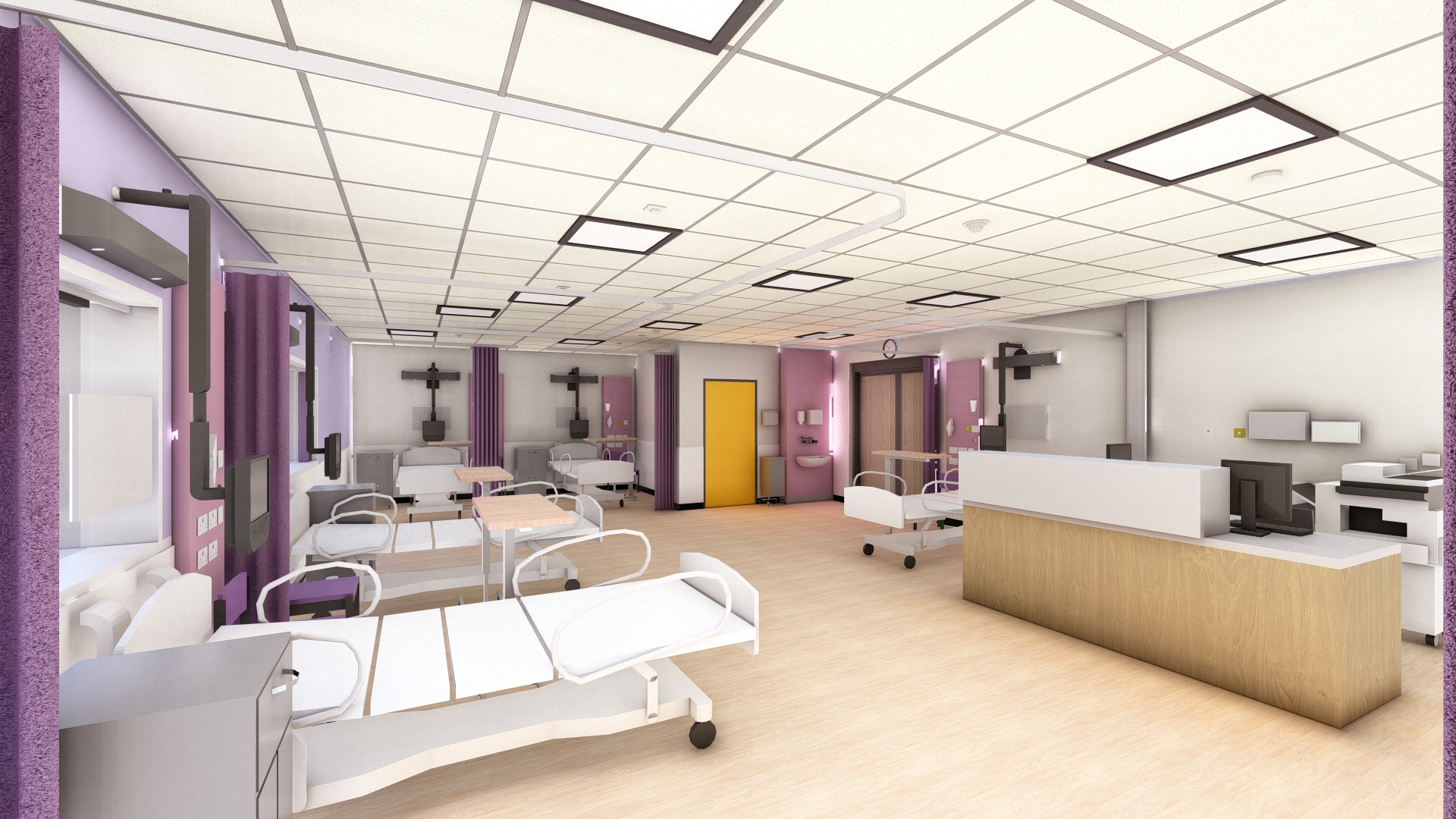 HENRY BROTHERS STARTS WORK ON HOSPITAL STROKE UNIT REFURBISHMENT Stroke unit in hospital